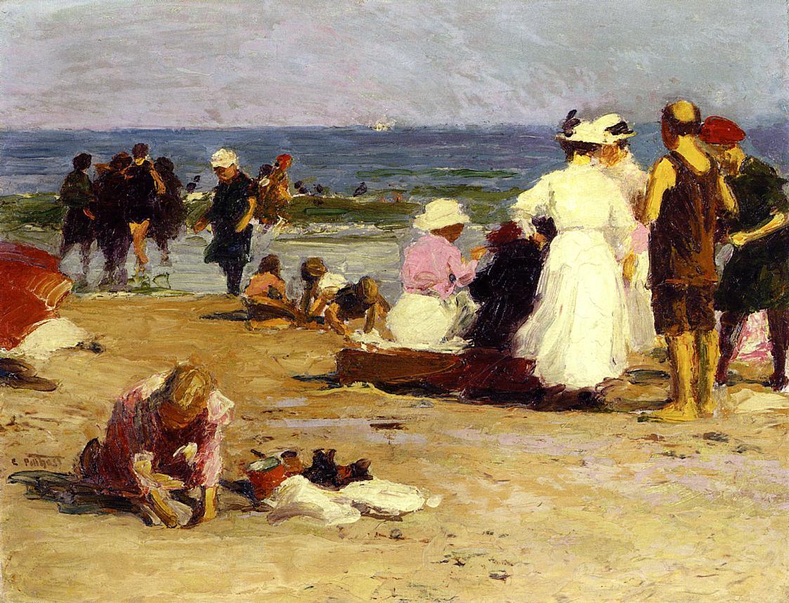 Edward Henry Potthast Famous Paintings page 5
